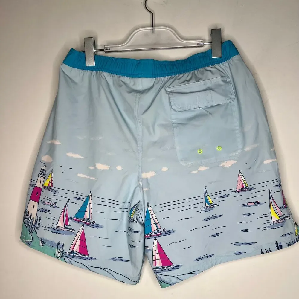 Vineyard Vines Sailboat Swim Trunk Shorts Size Medium